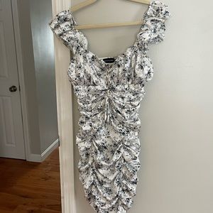 Pretty little thing satin dress